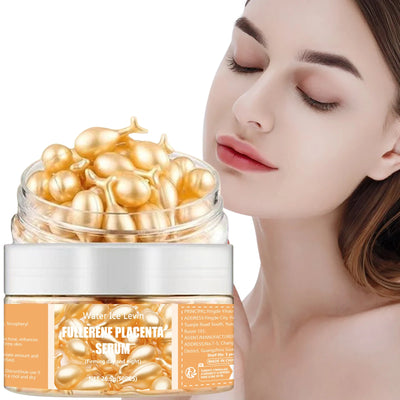 Collagen Face Care Capsules – Anti-Aging Whitening Serum with Hyaluronic Acid for Firming & Wrinkle Repair