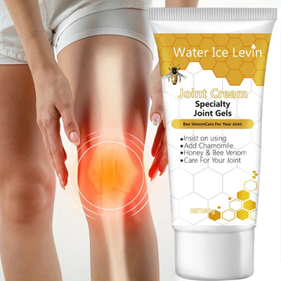 Bee Venom Joint Cream – Hypoallergenic Moisturizing Lotion for Pain Relief, Anti-Stiffness & Joint Care (All Skin Types)