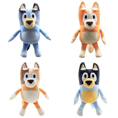 Bluey family plush toys – Bluey and Bingo stuffed dolls in 28cm and 40cm sizes for kids
