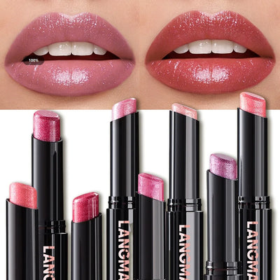 Diamond Pearlescent Long-Lasting Waterproof Velvet Matte Lipstick – Shiny Sexy Lips Makeup