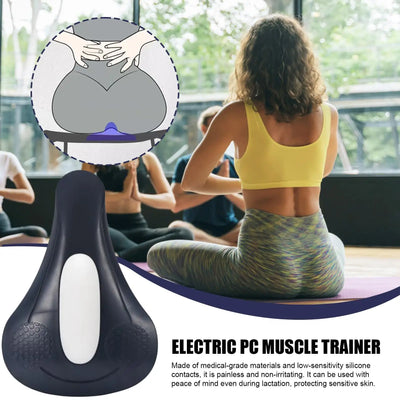 Electric PC muscle trainer for pelvic floor strengthening and postpartum recovery