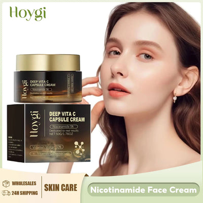 Deep Vita C & Niacinamide Cream for dark spot removal, brightening, anti-aging, and skin hydration