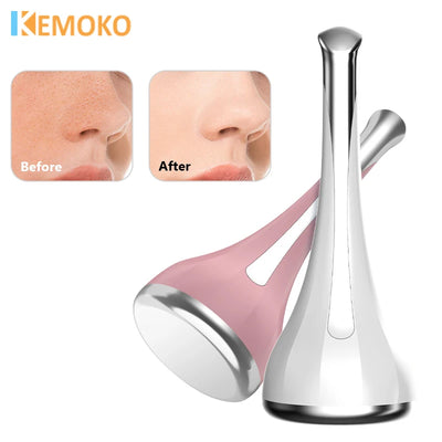 Cooling ice roller face massager for pore tightening, puffiness reduction, and skincare relie