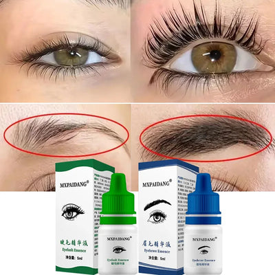 Fast Eyebrow Growth Serum for Fuller Thicker Eyebrows & Longer Eyelashes – Hair Follicle Regrowth Treatment