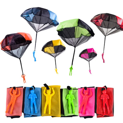 Kids Hand Throwing Parachute Toy – Outdoor Flying Soldier Game for Children